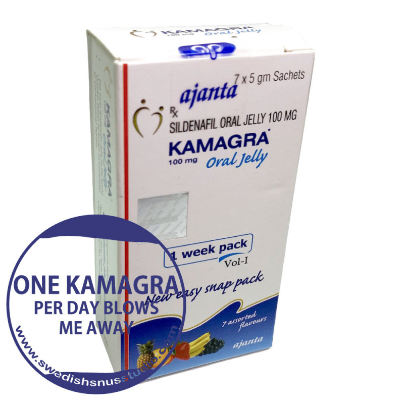 Kamagra Oral Jelly 100Mg - Generic Viagra (Sildenafil Citrate)