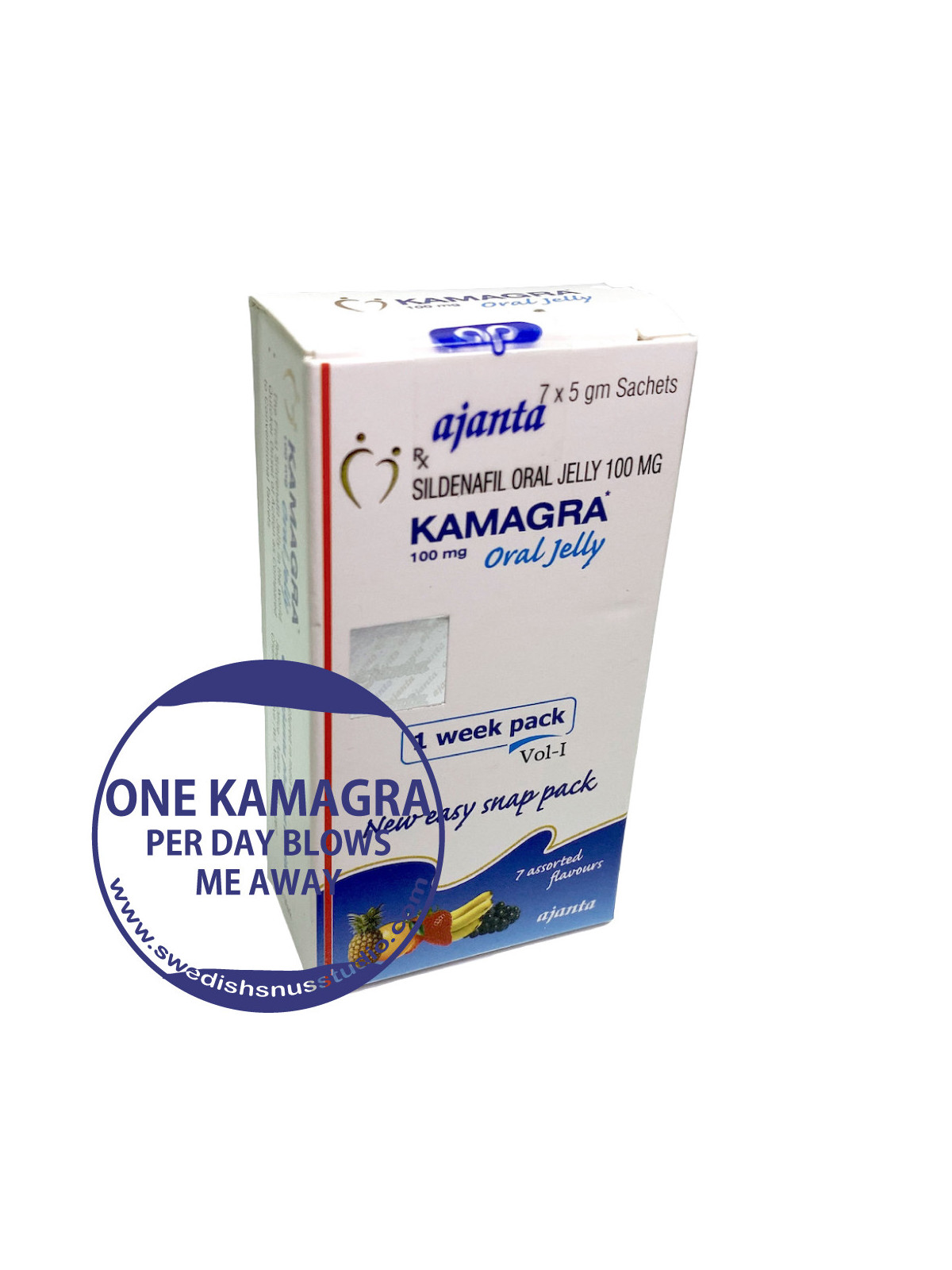New Split Kamagra Oral Jelly 100mg (7 boxes X 7 Sachets) = 49 pcs