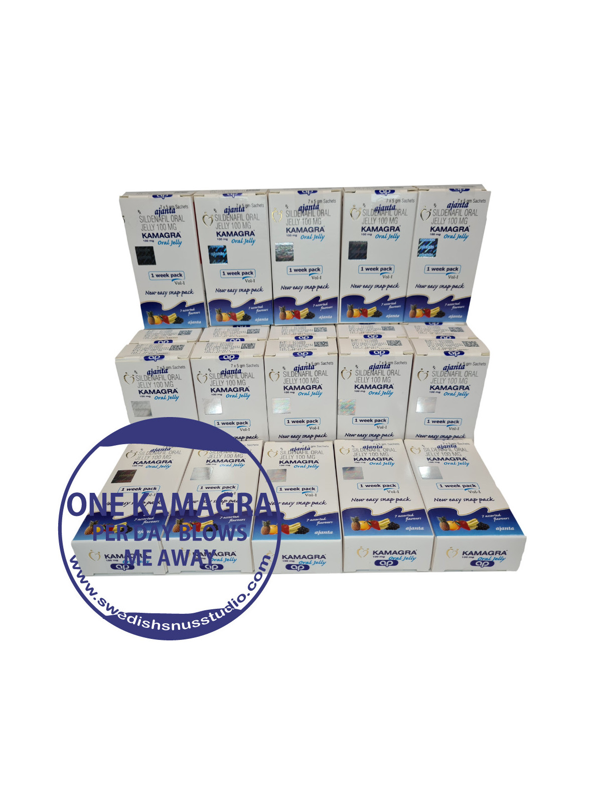 Kamagra Oral Jelly Vol 4 Sildenafil 100 Mg at Rs 246/packet