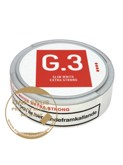 G.3 EXTRA STRONG SLIM WHITE PORTION