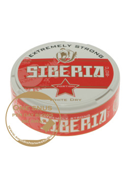 Siberia -80°C White Dry Regular Snus | Extrem starker Minzgenuss
