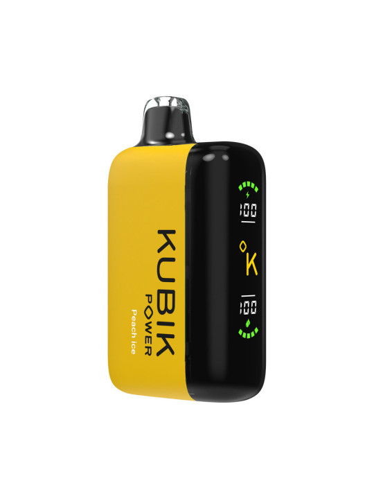 KUBIK Power Peach Ice | Süß-erfrischender Einweg-Vape mit 30.000 Zügen