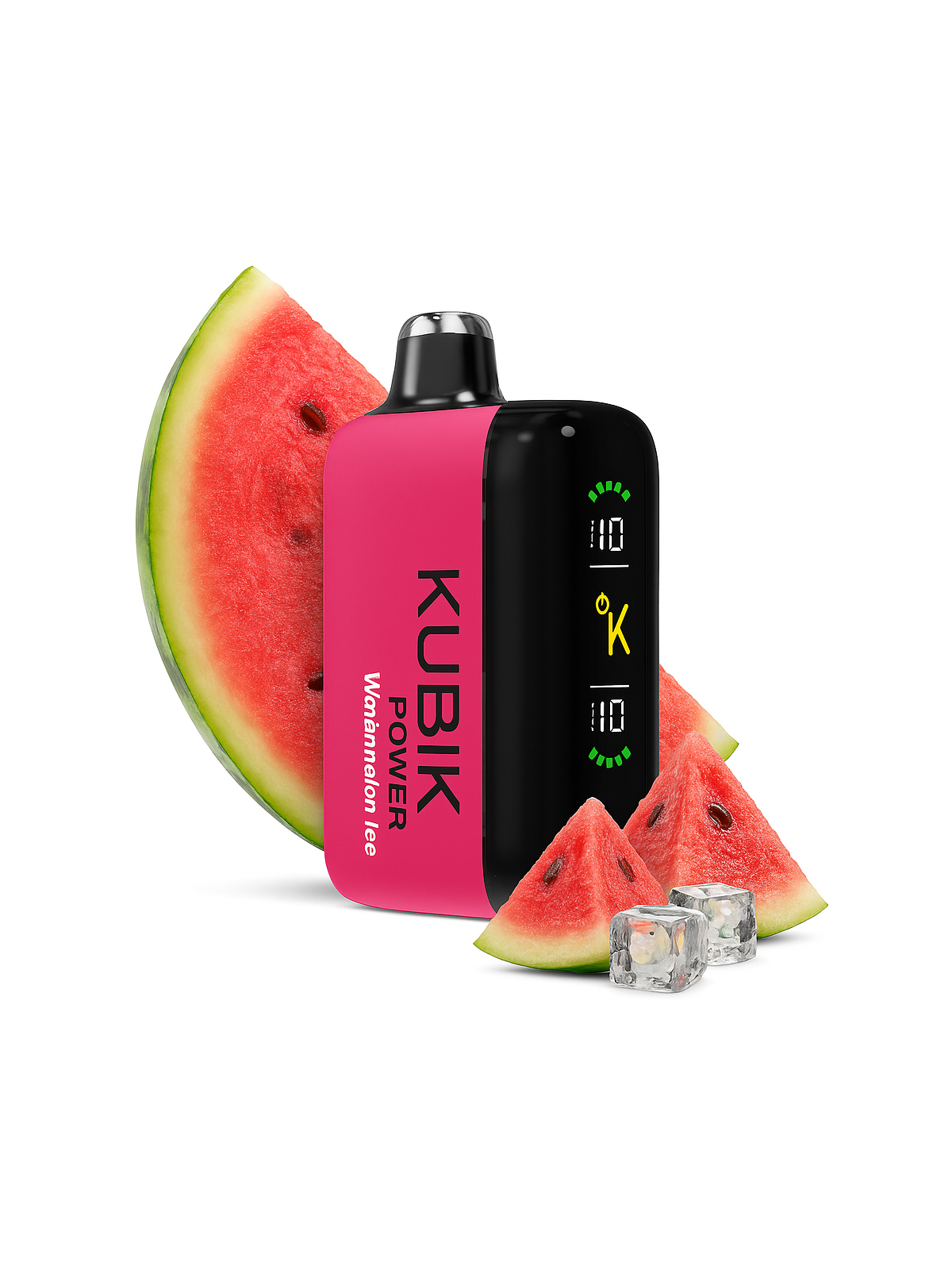 KUBIK Power Watermelon Ice | Fruchtig-frischer Einweg-Vape 30.000