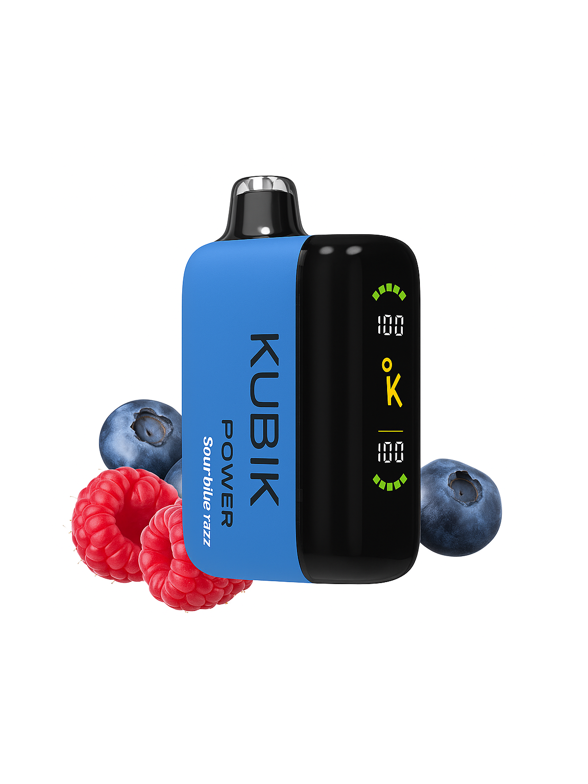 KUBIK Power Sour Blue Razz | Intensiv fruchtiger Einweg-Vape 30.000