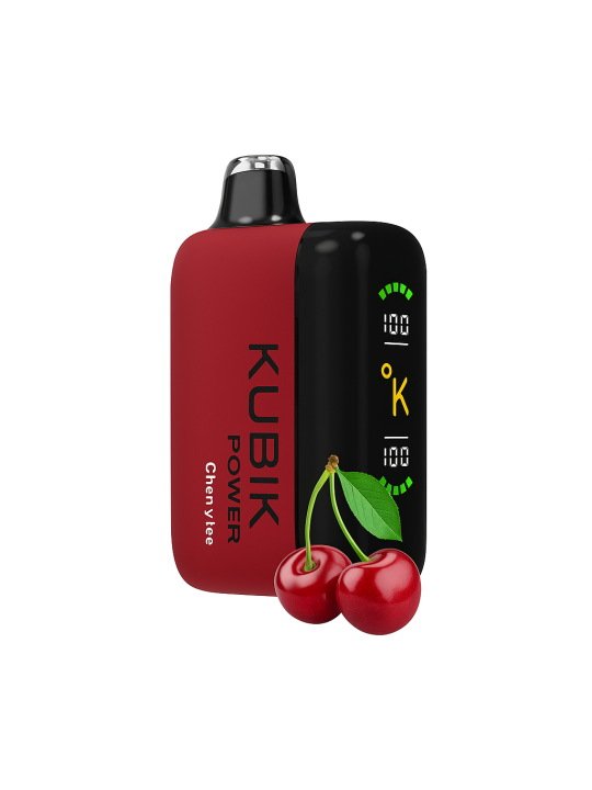 KUBIK Power Cherry Ice | Süß-frischer Einweg-Vape mit 30.000 Zügen