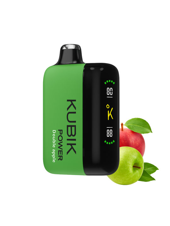 KUBIK Power Double Apple | Fruchtiger Einweg-Vape mit 30.000 Zügen
